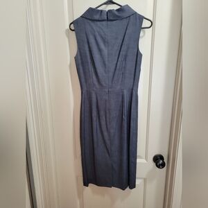 Antonio Melani Grayish Blue Sleeveless Dress, Size 0